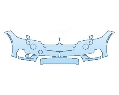 2016 BMW X5 LUXURY LINE Bumper With Washers (2 Piece)