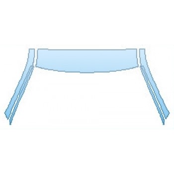 Precut PPF Kit – Clear Bra Paint Protection Film PAINT PROTECTION KIT - 2016 BMW X5 M SPORT ROOF A-PILLARS - PRECUT PPF CLEAR BRA WRAP