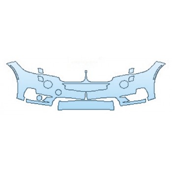 2016 BMW X5 XLINE Bumper With Washers (2 Piece)