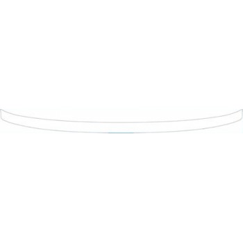 PAINT PROTECTION KIT - 2012 HYUNDAI TUCSON LIMITED  REAR BUMPER DECK KIT - PRECUT PPF CLEAR BRA WRAP