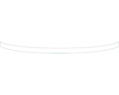 PAINT PROTECTION KIT - 2012 HYUNDAI TUCSON GLS  REAR BUMPER DECK KIT - PRECUT PPF CLEAR BRA WRAP