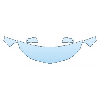 PAINT PROTECTION KIT - 2016 CHEVROLET IMPALA LT HOOD  FENDERS  MIRRORS - PRECUT PPF CLEAR BRA WRAP