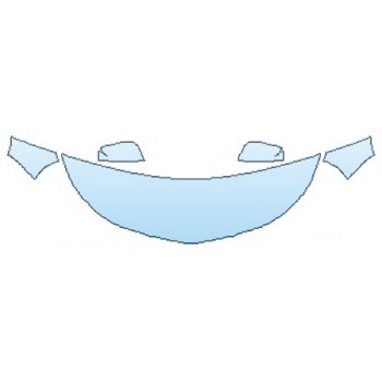 PAINT PROTECTION KIT - 2016 CHEVROLET IMPALA LTZ HOOD  FENDERS  MIRRORS - PRECUT PPF CLEAR BRA WRAP