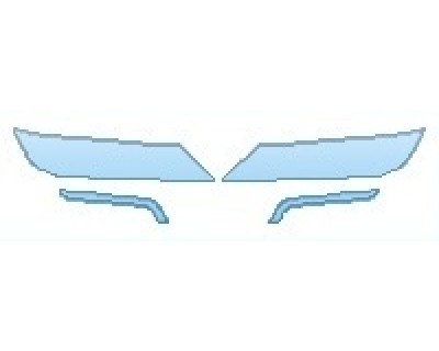 PAINT PROTECTION KIT - 2016 CHEVROLET IMPALA LTZ HEADLIGHTS  FOG LIGHTS - PRECUT PPF CLEAR BRA WRAP