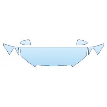 PAINT PROTECTION KIT - 2016 CHEVROLET SONIC HATCHBACK RS HOOD  FENDERS  MIRRORS - PRECUT PPF CLEAR BRA WRAP