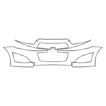 2016 CHEVROLET SONIC HATCHBACK RS Bumper (2 Piece)