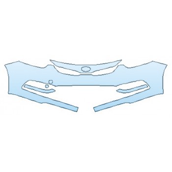 Precut PPF Kit – Clear Bra Paint Protection Film PAINT PROTECTION KIT - 2016 KIA FORTE5 HATCHBACK EX BUMPER (30 INCH) - PRECUT PPF CLEAR BRA WRAP