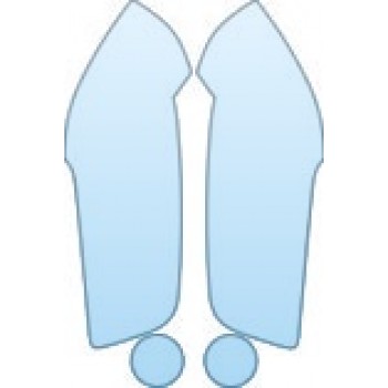 Precut PPF Kit – Clear Bra Paint Protection Film 2004 BMW X3 HEADLIGHTS- FOG LIGHTS - PRECUT PPF CLEAR BRA WRAP