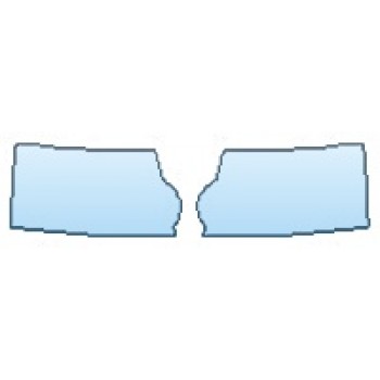 PAINT PROTECTION KIT - 2016 LAND ROVER LR4 HSE LUX HEADLIGHTS - PRECUT PPF CLEAR BRA WRAP