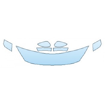 PAINT PROTECTION KIT - 2016 MAZDA MAZDA3 5DR TOURING HOOD (18 INCH)  FENDERS  MIRRORS - PRECUT PPF CLEAR BRA WRAP