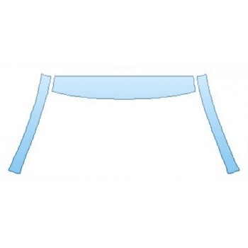 PAINT PROTECTION KIT - 2016 MAZDA MAZDA3 5DR TOURING ROOF  A-PILLARS - PRECUT PPF CLEAR BRA WRAP