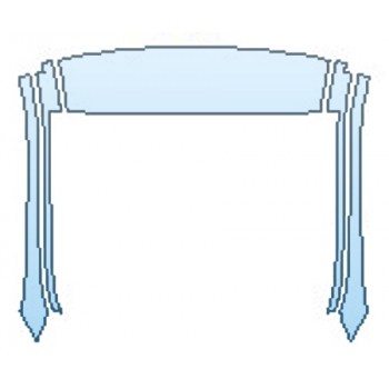 Precut PPF Kit – Clear Bra Paint Protection Film PAINT PROTECTION KIT - 2016 MERCEDES E-CLASS E350 SEDAN SPORT ROOF  A-PILLARS - PRECUT PPF CLEAR BRA WRAP