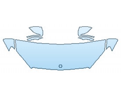 PAINT PROTECTION KIT - 2016 MERCEDES S-CLASS SEDAN S63 AMG HOOD  FENDERS  MIRRORS - PRECUT PPF CLEAR BRA WRAP