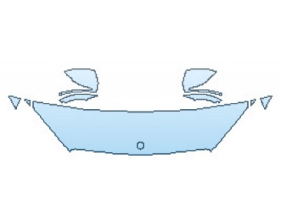 PAINT PROTECTION KIT - 2016 MERCEDES S-CLASS SEDAN S63 AMG HOOD (18 INCH)  FENDERS  MIRRORS - PRECUT PPF CLEAR BRA WRAP