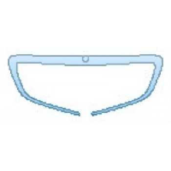 PAINT PROTECTION KIT - 2016 MERCEDES S-CLASS SEDAN S63 AMG GRILLE - PRECUT PPF CLEAR BRA WRAP