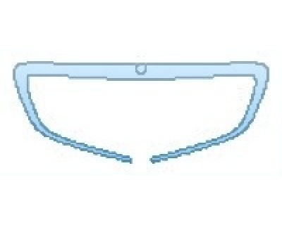 PAINT PROTECTION KIT - 2016 MERCEDES S-CLASS SEDAN S63 AMG GRILLE - PRECUT PPF CLEAR BRA WRAP