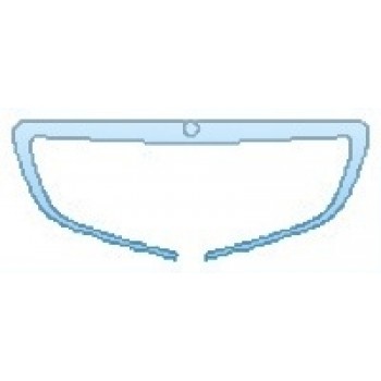 PAINT PROTECTION KIT - 2016 MERCEDES S-CLASS SEDAN S550 SPORT GRILLE - PRECUT PPF CLEAR BRA WRAP