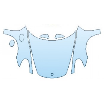 PAINT PROTECTION KIT - 2016 PORSCHE BOXTER GTS FULL HOOD  FENDERS  MIRRORS - PRECUT PPF CLEAR BRA WRAP