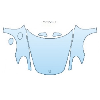 PAINT PROTECTION KIT - 2016 PORSCHE BOXTER GTS FULL HOOD (WRAPPED EDGES)  FENDERS  MIRRORS - PRECUT PPF CLEAR BRA WRAP