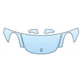 Precut PPF Kit – Clear Bra Paint Protection Film PAINT PROTECTION KIT - 2016 PORSCHE BOXTER GTS HOOD (WRAPPED EDGES) FENDERS MIRRORS - PRECUT PPF CLEAR BRA WRAP