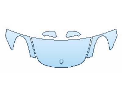 PAINT PROTECTION KIT - 2016 PORSCHE BOXTER GTS HOOD (WRAPPED EDGES)  FENDERS  MIRRORS - PRECUT PPF CLEAR BRA WRAP