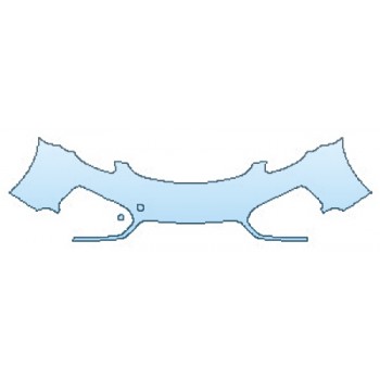 PAINT PROTECTION KIT - 2016 PORSCHE CAYMAN GTS BUMPER (1 PIECE) - PRECUT PPF CLEAR BRA WRAP