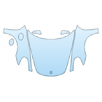 Precut PPF Kit – Clear Bra Paint Protection Film PAINT PROTECTION KIT - 2016 PORSCHE CAYMAN S FULL HOOD (WRAPPED EDGES) FENDERS MIRRORS - PRECUT PPF CLEAR BRA WRAP