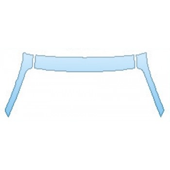 Precut PPF Kit – Clear Bra Paint Protection Film PAINT PROTECTION KIT - 2016 PORSCHE CAYMAN S ROOF A-PILLARS - PRECUT PPF CLEAR BRA WRAP