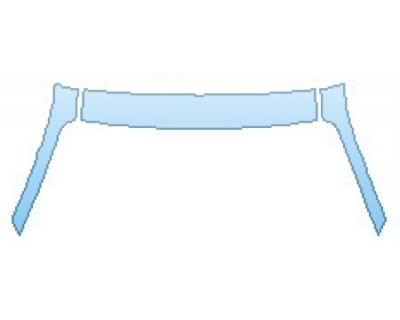 PAINT PROTECTION KIT - 2016 PORSCHE CAYMAN S ROOF  A-PILLARS - PRECUT PPF CLEAR BRA WRAP