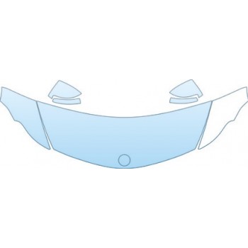 2008 BMW M6 SEDAN  Hood Fender Mirrors Kit - PRECUT PPF CLEAR BRA WRAP
