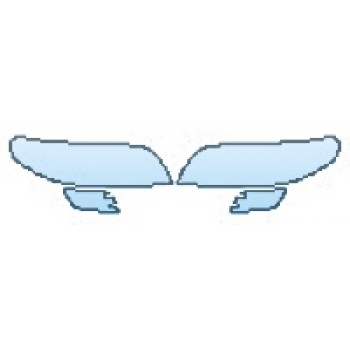 PAINT PROTECTION KIT - 2016 VOLVO S80 T5 HEADLIGHTS  FOG LIGHTS - PRECUT PPF CLEAR BRA WRAP