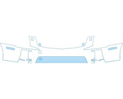 2009 CADILLAC STS V  Upper Bumper(with Washers) Kit