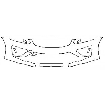 2016 VOLVO XC60 T6 R-DESIGN Bumper (2 Piece)