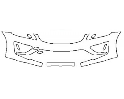 2016 VOLVO XC60 T6 R-DESIGN Bumper (2 Piece)