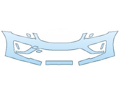 PAINT PROTECTION KIT - 2016 VOLVO XC60 T6 R-DESIGN BUMPER (2 PIECE) - PRECUT PPF CLEAR BRA WRAP