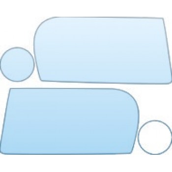 2009 CHRYSLER 300 SRT-8  Hood Fender Mirror Kit - PRECUT PPF CLEAR BRA WRAP