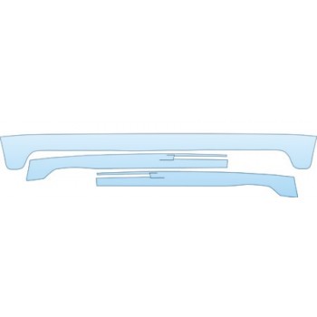 PAINT PROTECTION KIT - 2006 CHEVROLET TAHOE BASE BUMPER KIT - PRECUT PPF CLEAR BRA WRAP