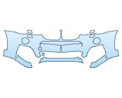 2016 BMW X3 XDRIVE M SPORT Bumper With Washers (4 Piece)