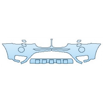 Precut PPF Kit – Clear Bra Paint Protection Film PAINT PROTECTION KIT - 2016 BMW X3 XDRIVE XLINE BUMPER WITH WASHERS - PRECUT PPF CLEAR BRA WRAP