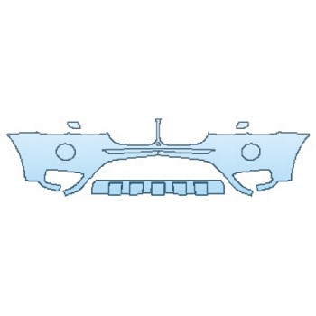 Precut PPF Kit – Clear Bra Paint Protection Film PAINT PROTECTION KIT - 2016 BMW X3 XDRIVE XLINE BUMPER WITH SENSORS - PRECUT PPF CLEAR BRA WRAP