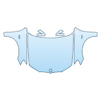 Precut PPF Kit – Clear Bra Paint Protection Film PAINT PROTECTION KIT - 2016 BMW X4 XDRIVE BASE FULL HOOD FENDERS MIRRORS - PRECUT PPF CLEAR BRA WRAP