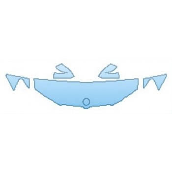 PAINT PROTECTION KIT - 2016 BMW X4 XDRIVE XLINE HOOD (18 INCH)  FENDERS  MIRRORS - PRECUT PPF CLEAR BRA WRAP