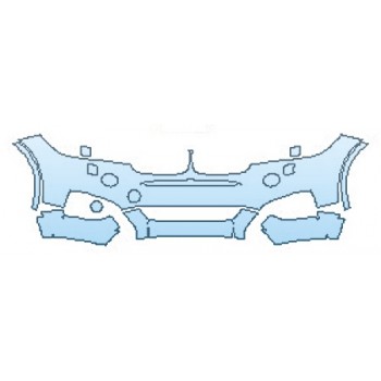 2016 BMW X6 M SPORT Bumper With Washers (4 Piece)