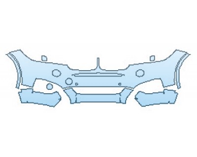 2016 BMW X6 M SPORT Bumper With Sensors (4 Piece)