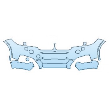 2016 BMW X6 M SPORT Bumper With Washers And Sensors (4 Piece)