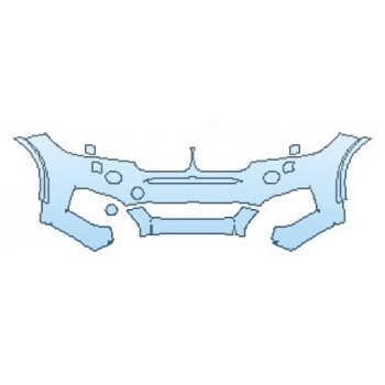 2016 BMW X6 M SPORT Bumper With Washers (2 Piece)