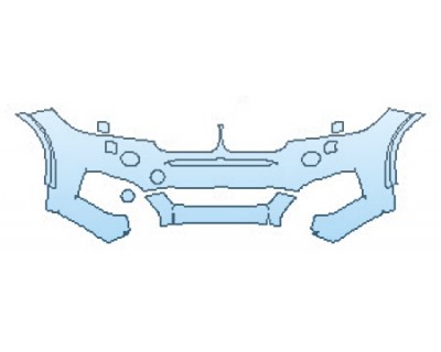 2016 BMW X6 M SPORT Bumper With Washers (2 Piece)