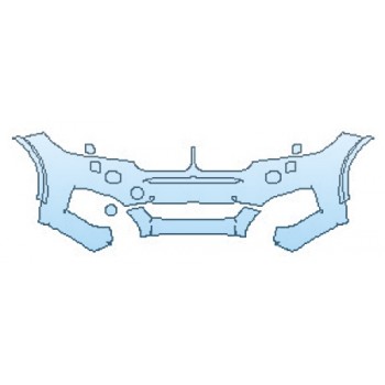 2016 BMW X6 M SPORT Bumper With Washers And Sensors (2 Piece)