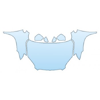 PAINT PROTECTION KIT - 2016 CHEVROLET TRAX LT FULL HOOD  FENDERS  MIRRORS - PRECUT PPF CLEAR BRA WRAP