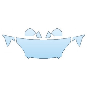 PAINT PROTECTION KIT - 2016 CHEVROLET TRAX LT HOOD (24 INCH)  FENDERS  MIRRORS - PRECUT PPF CLEAR BRA WRAP